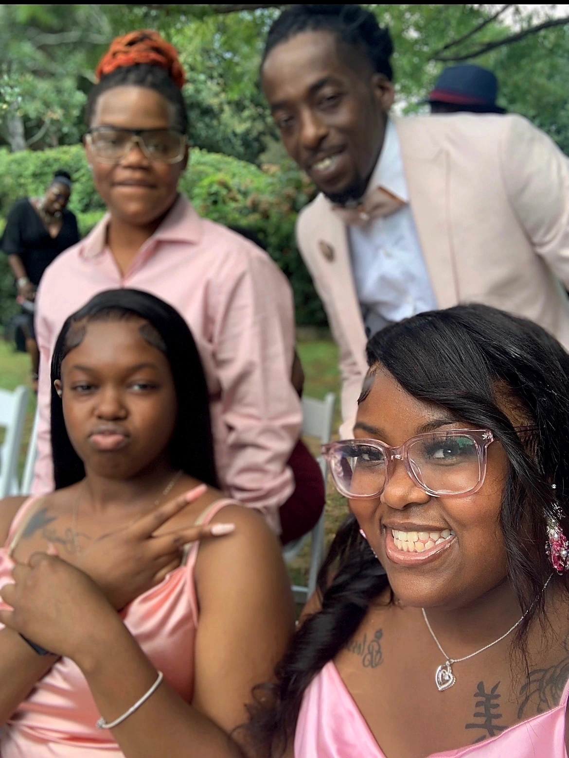 Marcus with Angel, Tasia and Tiara